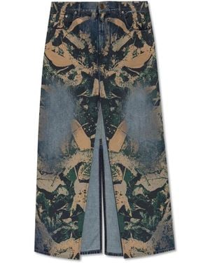 Acne Studios Denim Skirts - Grijs