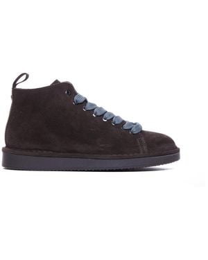 Pànchic Lace-Up Boots - Negro
