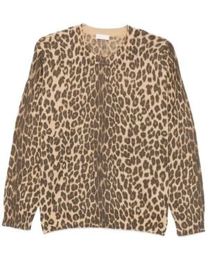 Liu Jo Round-Neck Knitwear - Marron