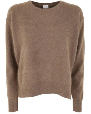 C.T.Plage Round-Neck Knitwear - Brown