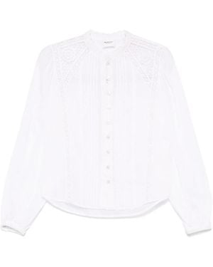 Isabel Marant Weiße Bluse Für Frauen