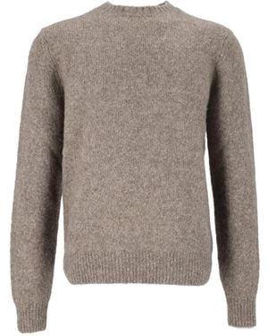 Ballantyne Round-Neck Knitwear - Grigio