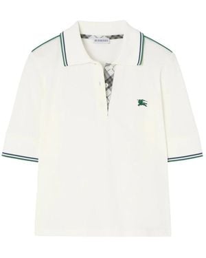 Burberry Polo Shirts - Blanco