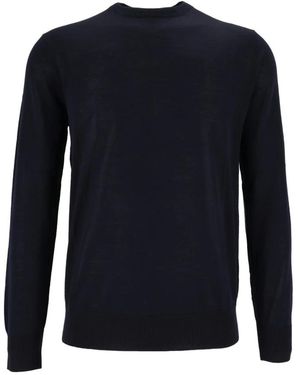 Ballantyne Round-Neck Knitwear - Blue