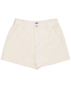 Obey Denim Shorts - Natural