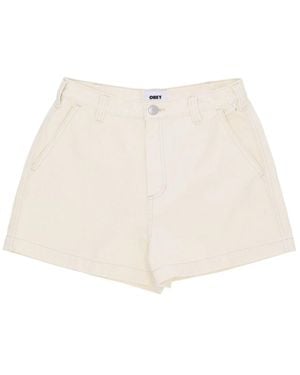 Obey Denim Shorts - Natural