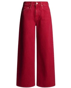 Pepe Jeans Wide Jeans - Red