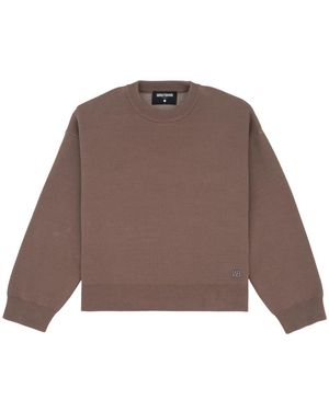 WRSTBHVR Round-Neck Knitwear - Marrone