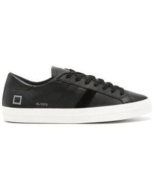 Date Hillow Calf Sneakers - Zwart