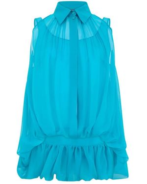 Alberta Ferretti Sleeveless Tops - Blu