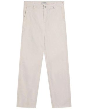 Carhartt Straight Trousers - White