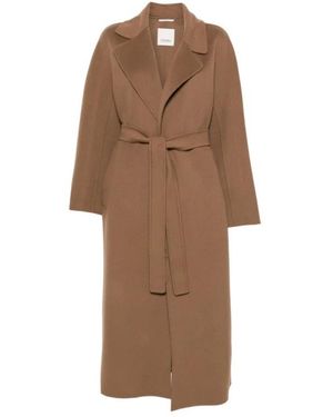 Max Mara Jassen ,Bruin ,Geknielde Jassen