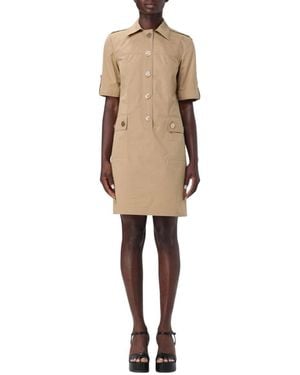 Tory Burch Short Dresses - Natural