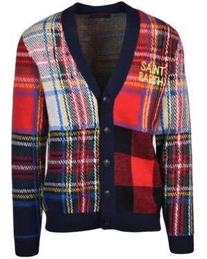 MC2 Saint Barth Strickjacke Mit Knöpfen - Rot