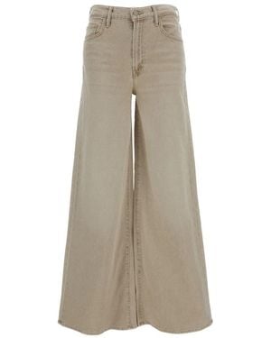 Mother Wide Jeans - Naturel