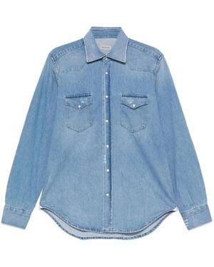 Sartorio Napoli Denim Shirts - Blue