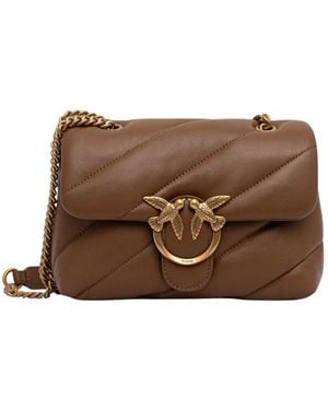 Pinko Cross Body Bags - Marrone