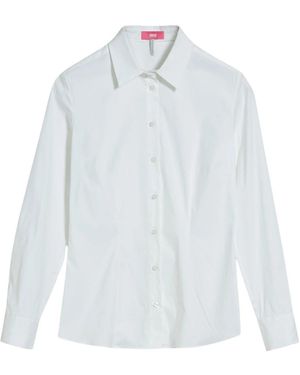 Cinque Overhemden ,Wit ,Wol Casual Shirts