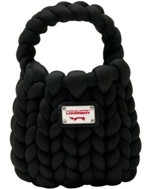 Loverboy by Charles Jeffrey Handbags - Nero