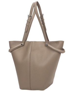 ESTRO Skulpturale Tote Bag - Braun