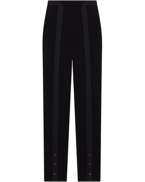 Gcds Hosen Mit Knopfdetail - Schwarz