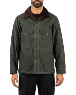 Manifattura Ceccarelli Arbeitsjacke 7087-Wx - Grün