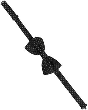 Dolce & Gabbana Vorgebundene Fliege - Schwarz