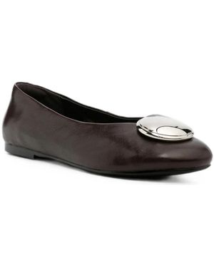 ADRIANNA FERETTI Ballerina Shoes - Black