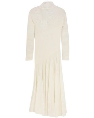 Alaïa Knitted Dresses - White
