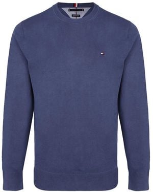 Tommy Hilfiger Round-Neck Knitwear - Blue
