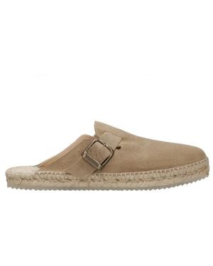 Espadrilles Mules - Marrone