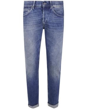 Dondup Jeans ,Blauw ,Slim-Fit Jeans