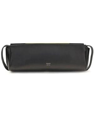 KHAITE Tassen ,Zwart ,Leer Envelop Clutch Met Metalen Strik