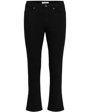 Kaffe Jeans ,Zwart ,Broek