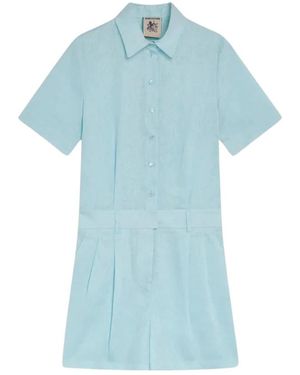 Semicouture Playsuits - Blue
