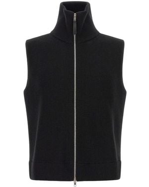 Maison Margiela Sleeveless Jumpers - Black