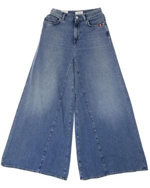 AMISH Wide Jeans - Blue