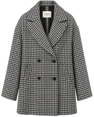 Ottod'Ame Double-Breasted Coats - Grigio