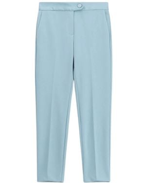 Imperial Cropped Trousers - Blue