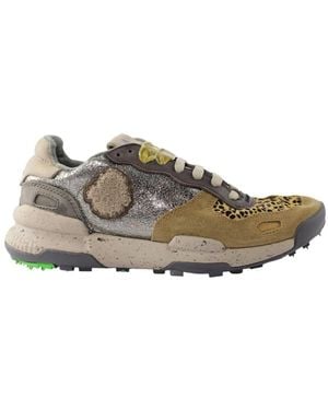 Satorisan Leopardenmuster Casual Sneakers Für Frauen - Braun