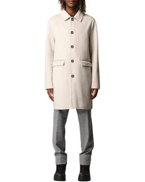 Paolo Pecora Single-Breasted Coats - Neutre