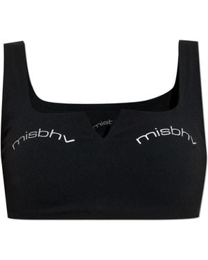 MISBHV Top Met Logo - Zwart