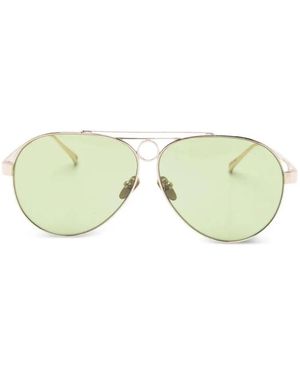 Facehide Accessoires ,Geel ,Zonnebrillen - Groen