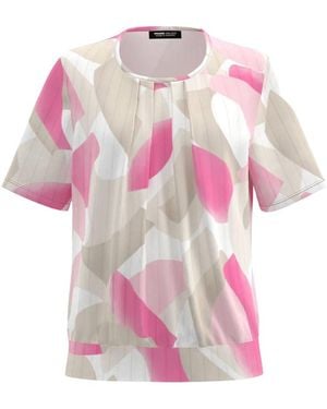FRANK WALDER Top Korte Mouw Nos716422 - Roze