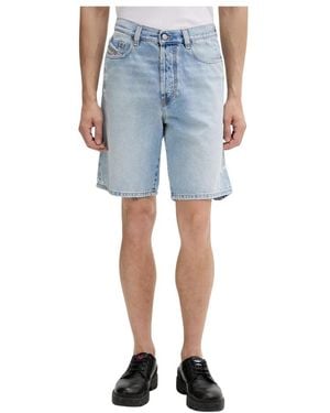 DIESEL Korte Broeken ,Blauw ,Katoen Regular Short