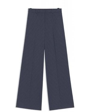 HUGO Hasmina Wijde Broek - Blauw