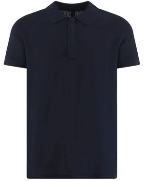 ALPHATAURI Blauwe Polo Voor