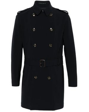Montecore Double-Breasted Coats - Black