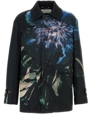 Dries Van Noten Jackets - Blue