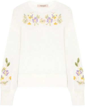 Twinset Pulls - Blanc